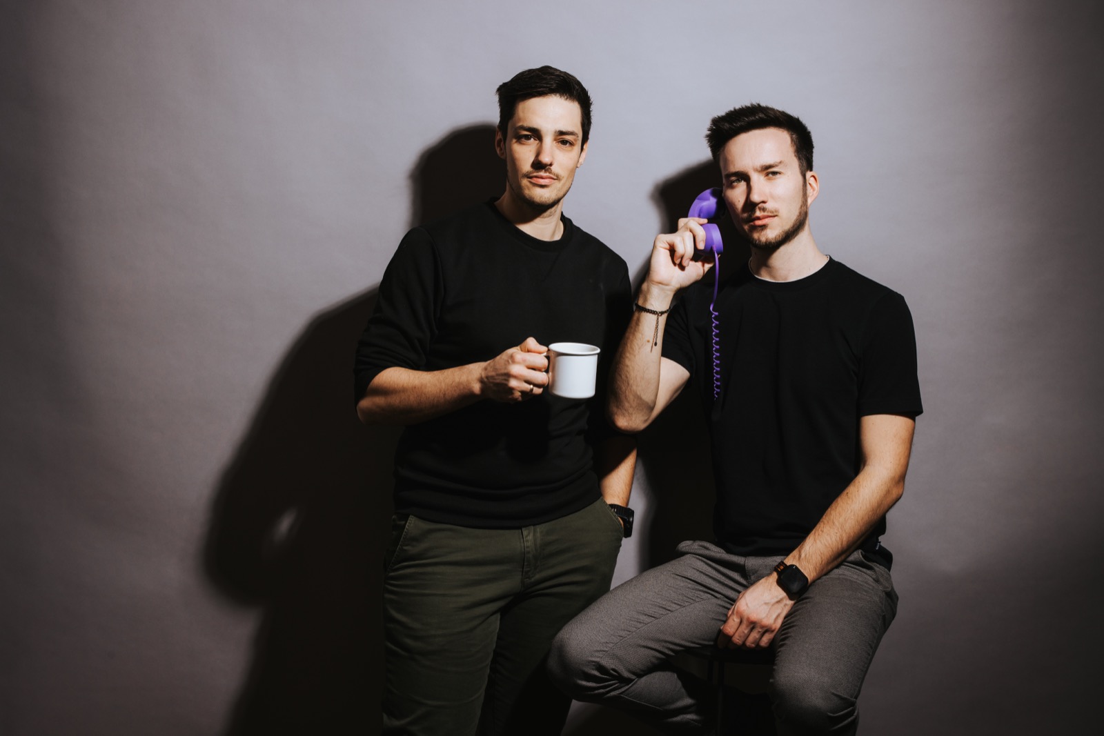 Das halb7-Team – Clemens Lutz und Claudio Jäger